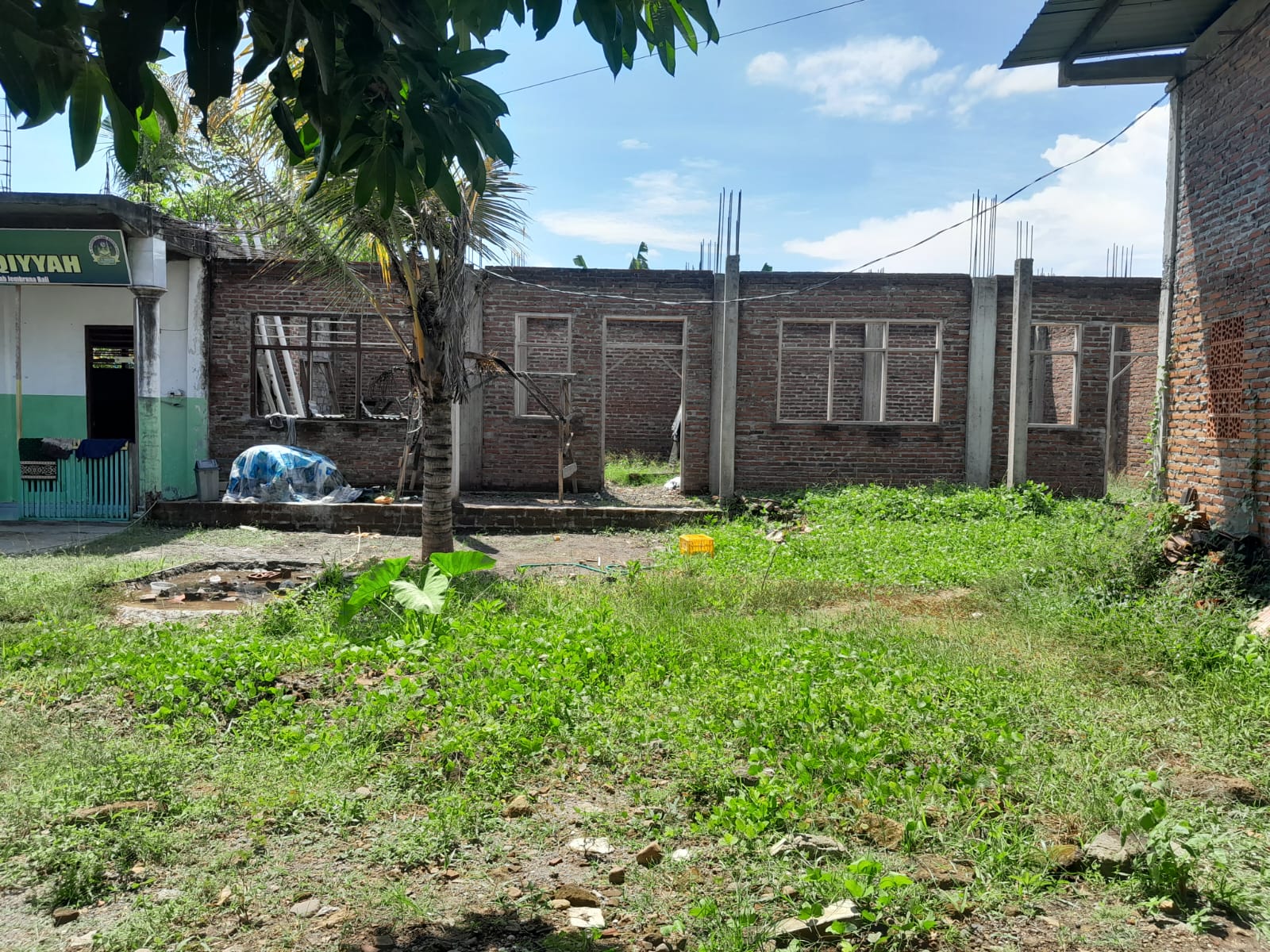 Gedung Kelas Mts As-Shiddiqiyyah yang akan di bangun