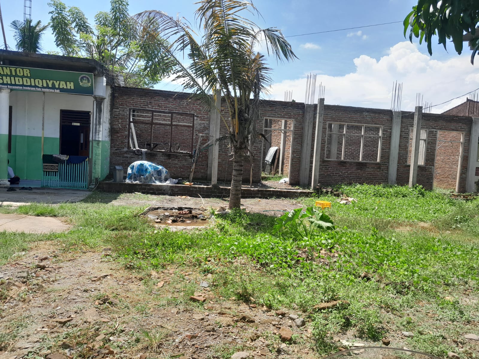 Gedung Kelas Mts As-Shiddiqiyyah yang akan di bangun