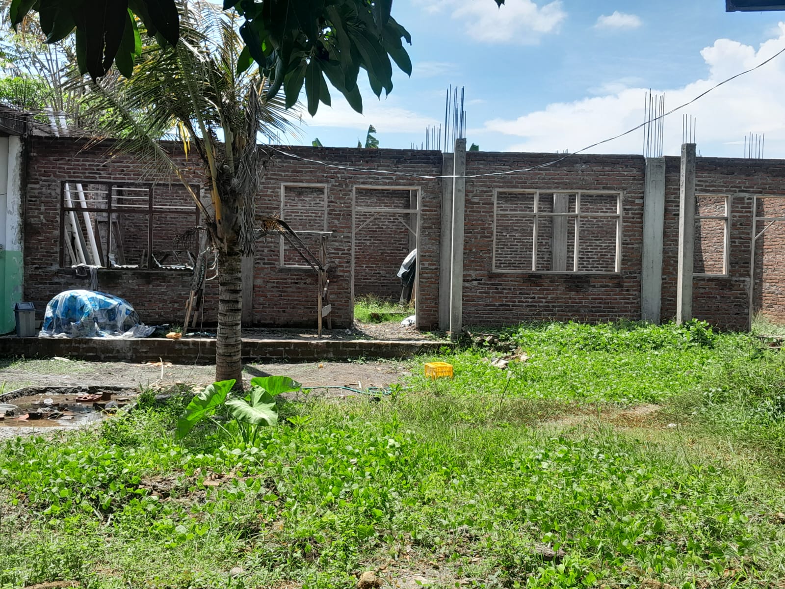 Gedung Kelas Mts As-Shiddiqiyyah yang akan di bangun