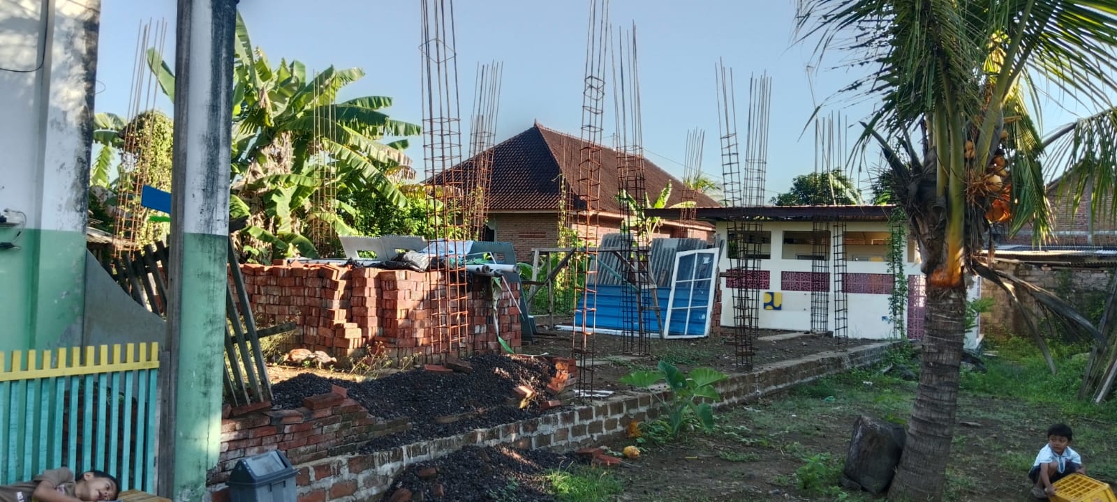 Gedung Kelas Mts As-Shiddiqiyyah yang akan di bangun