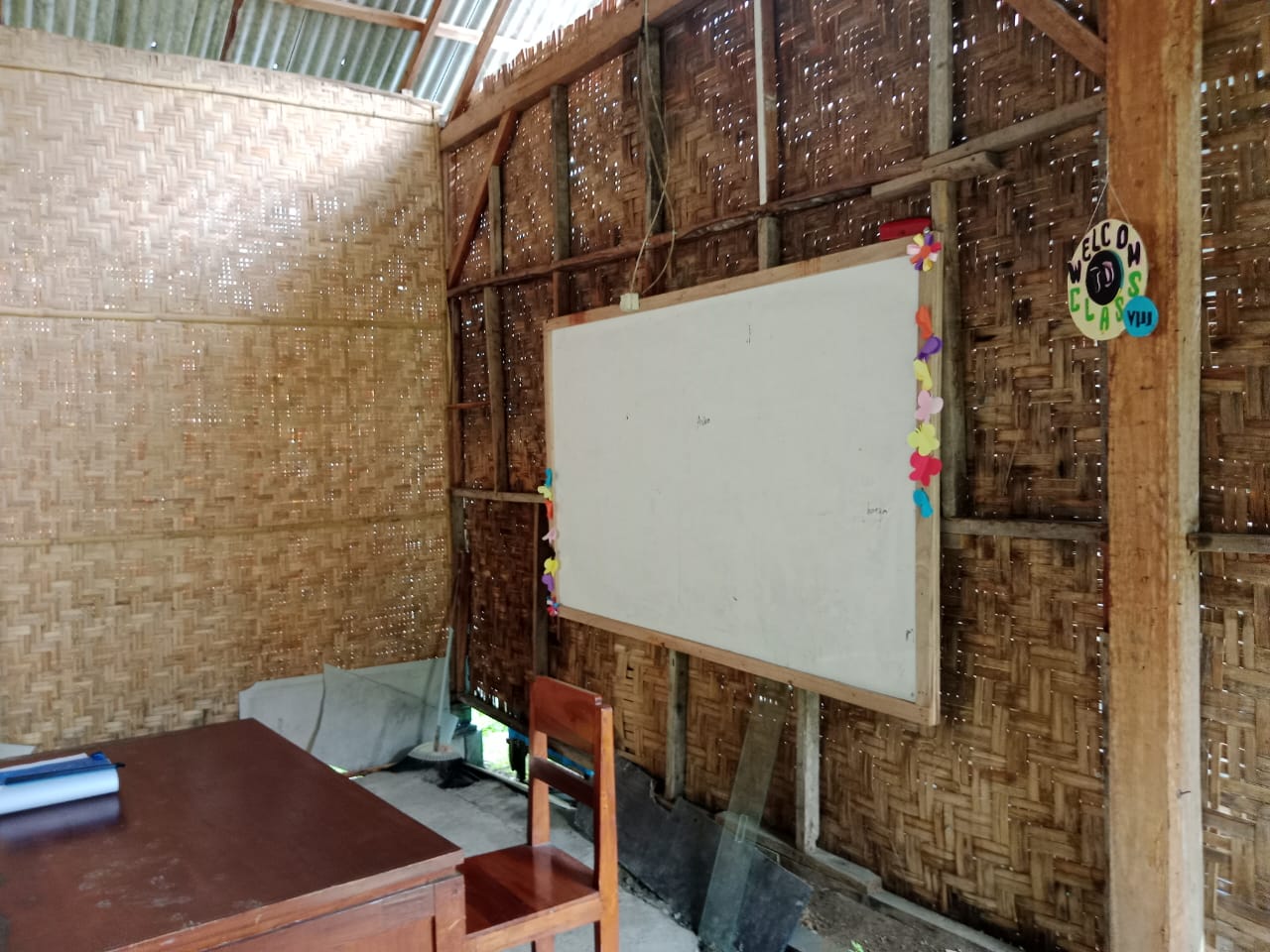 Gedung Kelas Mts As-Shiddiqiyyah yang akan di bangun