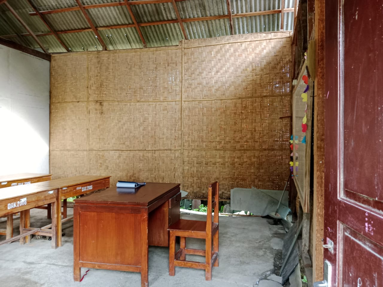 Gedung Kelas Mts As-Shiddiqiyyah yang akan di bangun